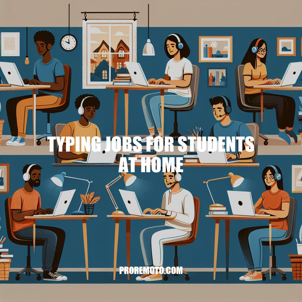 Best Typing Jobs for Students at Home